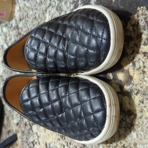 Sun + Stone Black slip on sneakers size 5.5